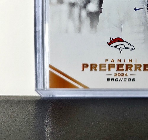 Troy Franklin 2024 Panini Preferred NFL #26 Rookie Card Denver Broncos 1/335 - Picture 5 of 6
