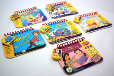 Lot of 6 My First LeapPad Books  Cartridges SpongeBob- Jayjay -  More