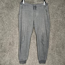 Patagonia Mens Gray Mahnya Fleece Sweatpants Lounge Casual Pants Size M