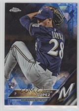 2016 Topps Box Set Chrome Sapphire Edition /250 Jorge Lopez #634 1b3