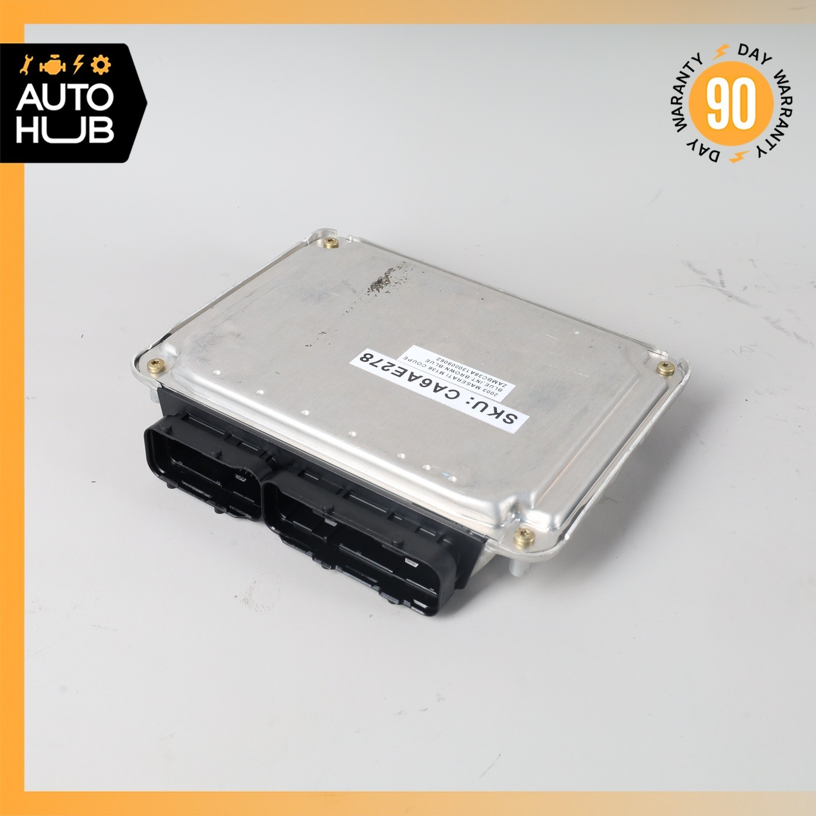 02-04 Maserati M138 4200 Coupe 4.2L V8 ECU Engine Control Module Unit OEM 31k