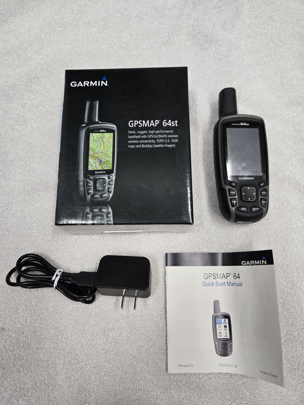 Garmin GPSMAP 64st GPS Handheld Hiking Navigator