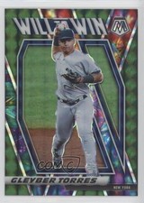 2021 Panini Mosaic Will to Win Green Mosaic Prizm Gleyber Torres #WTW7 0c6