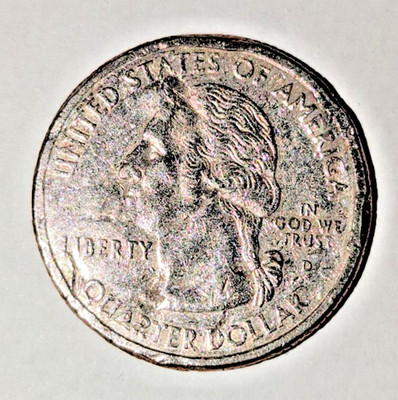 2003 D MISSOURI STATE QUARTER - RIM ERROR/MANY DIE CRACKS SEE PHOTOS/DESCRIPTION