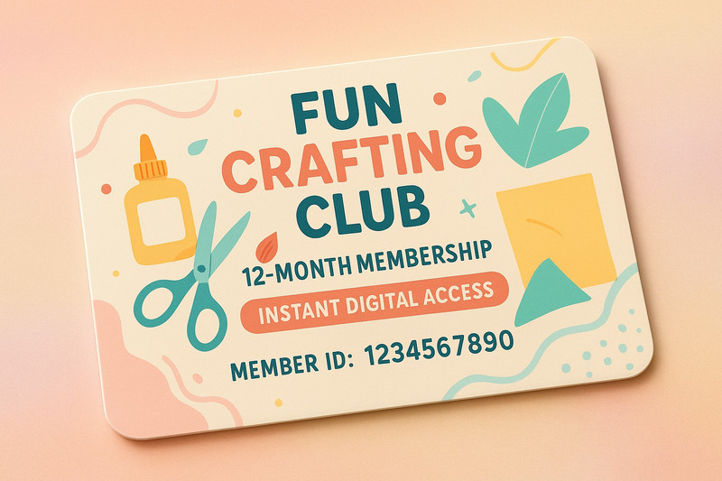 🎨 Unlock 1 Year of Creative Fun with Fun Crafting Club for Kids -Christmas Gift
