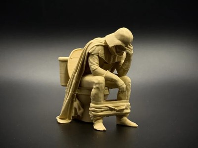 Darth Vader on Toilet - Everybody Poops Serie Figur | Mehrfarbige Optionen