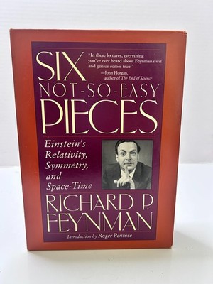 Six Not-So-Easy Pieces Einstein's Relativity Symmetry & SpaceTime Book/Audio CDs