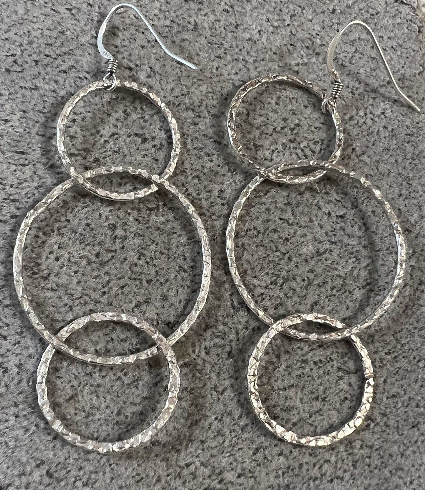 Estate Interconnecting Open Circular Shape Sterli… - image 1