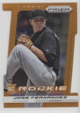 2013 Panini Prizm Orange Prizm Die-Cut 35/60 Jose Fernandez #283 0af