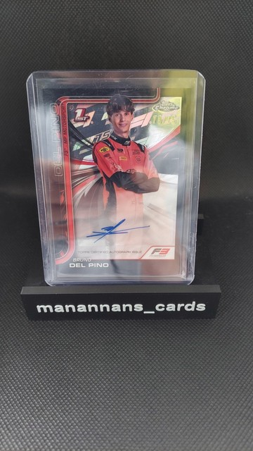 2025 Topps Chrome F1 - Bruno Del Pino 1st Autograph 75th Anniversary Refractor
