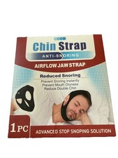 Chin Strap Anti-Snoring Airflow Jaw Strap 1pc Reduce Snoring