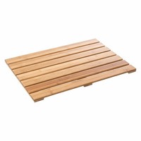 5Five Simply Smart FußMatte Naturelle, Badematte, Bambus, Beige, 53 X 36 Cm