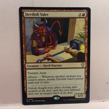 Devilish Valet - N/M - Bloomburrow BLC Magic The Gathering MTG