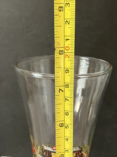 1996 Budweiser Frogs Beer Glass 7.25" Tall Pilsner "Bud Weis Er" Ad Cup Set 2 - Picture 5 of 6
