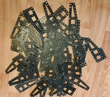 Gilbert Erector Part EI Black Gear Box Gearbox Side Plate Lot of 50