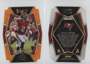 2021 Panini Select Premier Level Orange Prizm Die-Cut /249 Kyle Trask Rookie RC