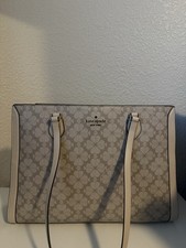 Kate Spade New York Large Beige Signature Spa...