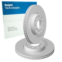 2X Delphi Bremsscheiben 288Mm BelÜFtet Vorne Passend FüR Audi A1 A3 Q2 Cupra