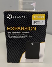 Image of Seagate Expansion Portable, 1TB, External SSD rescue Brand New 🔥