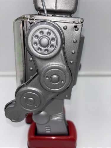 TOP SELTENER 60ER JAHRE JAPAN HORIKWAWA GEAR ROBOT FUNKTIONSTÜCHTIG IN OVP - Bild 13 von 24
