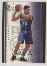 1999-00 SP Authentic Rookie F/X 970/1500 Wally Szczerbiak #96 x5u