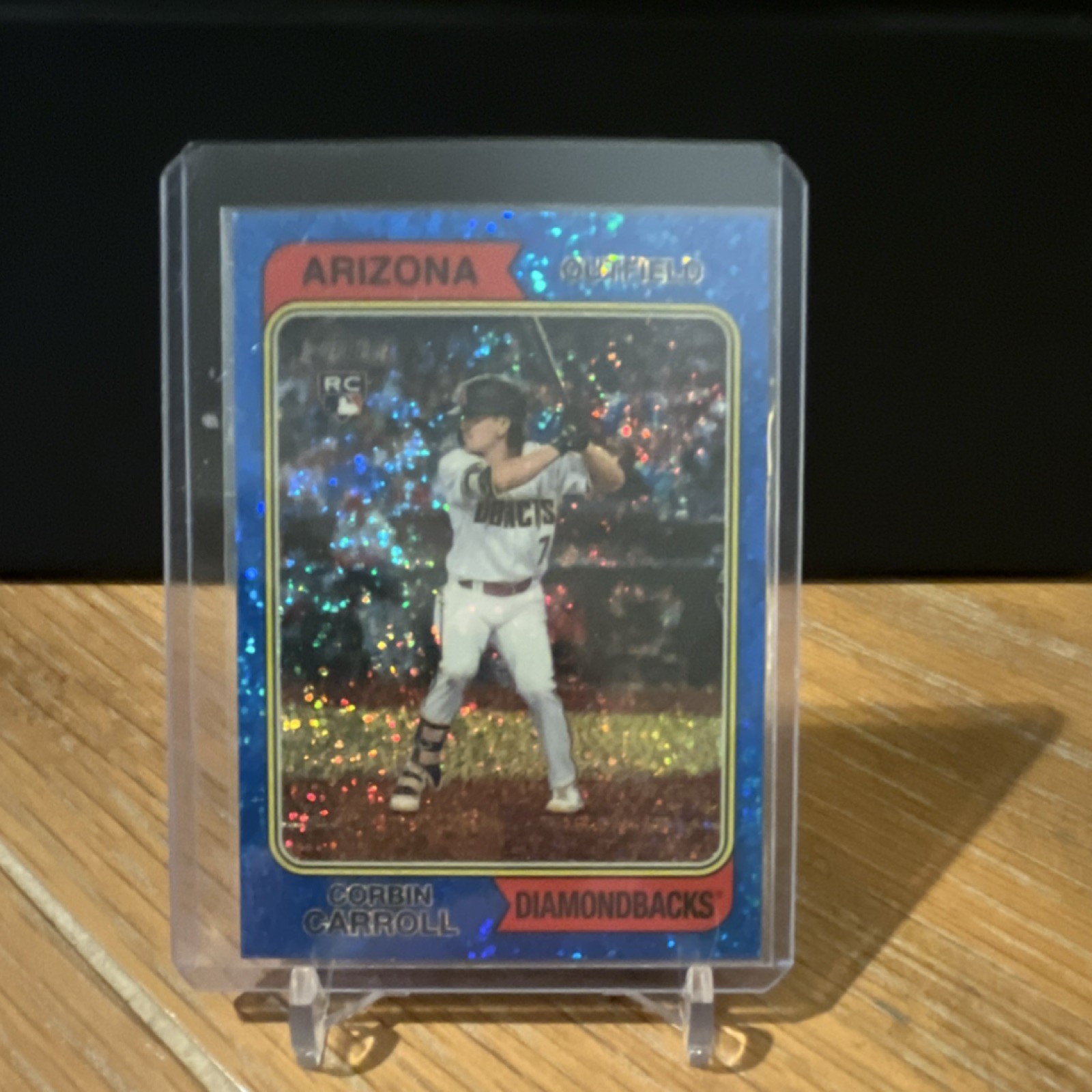 Topps 2023 Heritage Sparkle Corbin Carroll #209 Diamondbacks Rookie RC Card