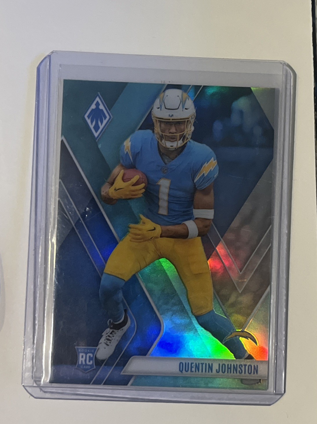 2023 Panini Phoenix - Rookies Quentin Johnston #107 Teal /150 (RC)