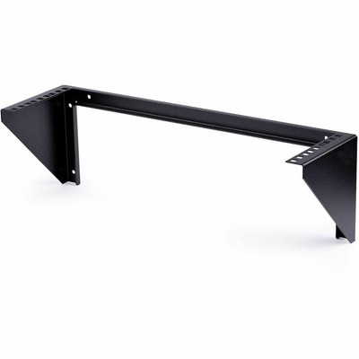 StarTech 3U 19in Steel Vertical Wall Mount Equipment Rack Bracket - Black