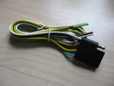 2ft 0.6m Trailer Wiring Harness W 4-way Flat Connector Vehicle Side M275bn