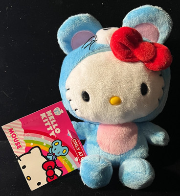 2011 Hello Kitty 6  BLUE MOUSE COSTUME Target Exclusive VERY HARD TO FIND Sanrio
