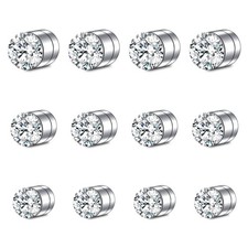 Fake Nose Stud - Magnetic Nose Ring  Piercing - 3mm, 4mm, 5mm