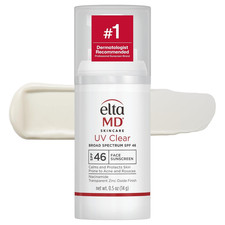 UV Clear Face Sunscreen SPF 46, Oil Free Sunscreen with Zinc Oxide, Dermatologis