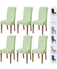 Chair Covers for Dining Chairs, Dining Room Chair Covers Set of 6, Stretch...