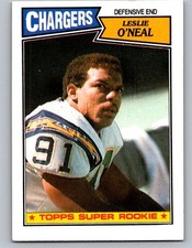 1987 Topps #347 Leslie O'Neal Rookie