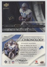 2008 Upper Deck Icons NFL Chronology Silver /750 Barry Sanders #CHR15 HOF