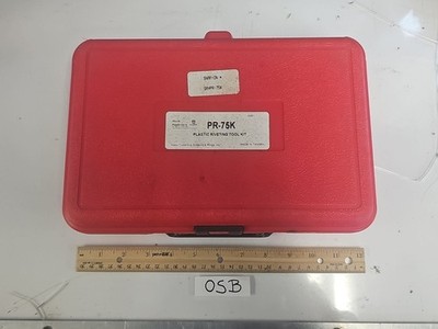 HUCK INTERNATIONAL PR-75K QUICK SET RIVETER KIT FOR PLASTIC RIVETS TAIWAN 