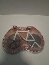Bicycle Pizza Cutter TOUR de PIZZA Dual Stain...