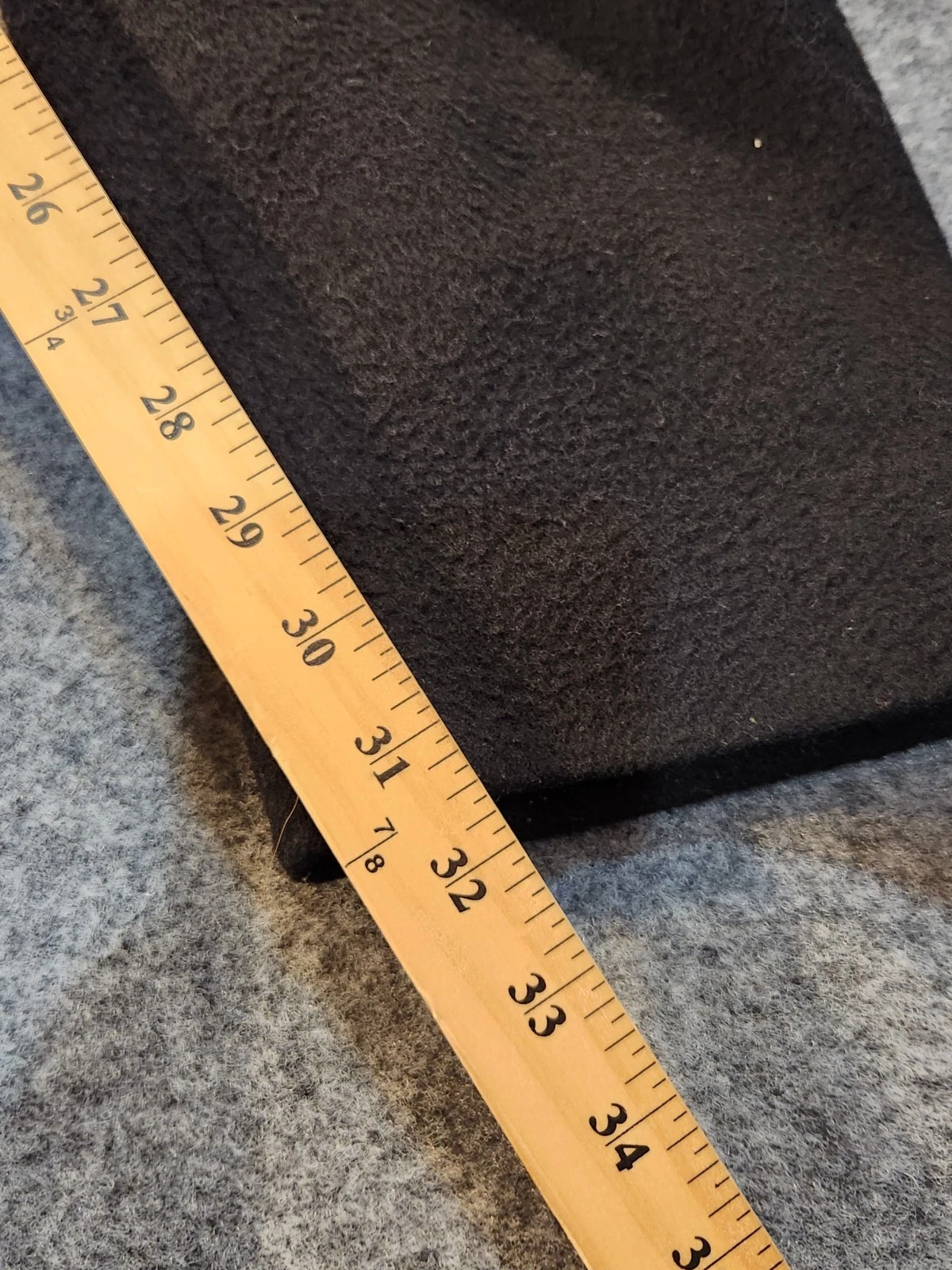 NINO CERRUTI Rue Royale Trench Coat Men 40R Black Cashmere Wool Blend Overcoat image 12
