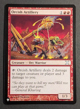 MTG Card - 1x Orcish Artillery - The List Tenth Edition X NM Magic The Gathering