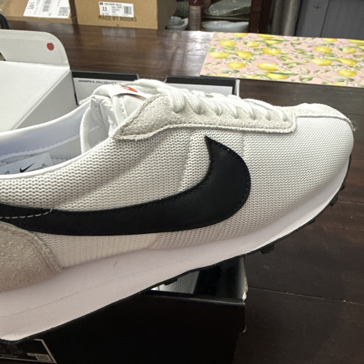 Nike Men's Ld-1000 Sneakers White/white-Black — product photo 7 of 7