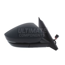 Skoda Kodiaq NS7 2016-2024 Electric Power Folding Wing Door Mirror Drivers Side