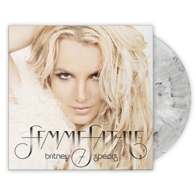 Britney Spears - Femme Fatale Marble White & Black Vinyl  (2011 - EU - Reissue)