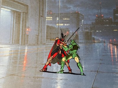 SAMURAI TROOPERS  Animation Cel Vintage Anime Ronin Warriors production Art I7