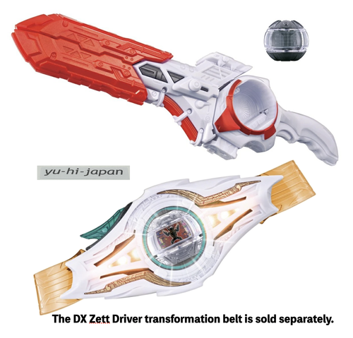 Bandai Kamen Rider Zeztz DX Night Invoker Buckle & Breakam Buster Weapon Set New - Picture 1 of 8
