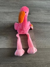 TY Beanie Babies Flamingo Pinky