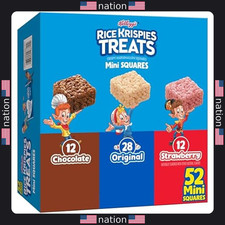 Rice Krispies Treats Variety Pack - 52 Mini Marshmallow Squares, 20.1oz