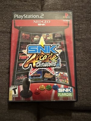SNK Arcade Classics, Vol. 1 (Sony PlayStation 2, 2008) CIB