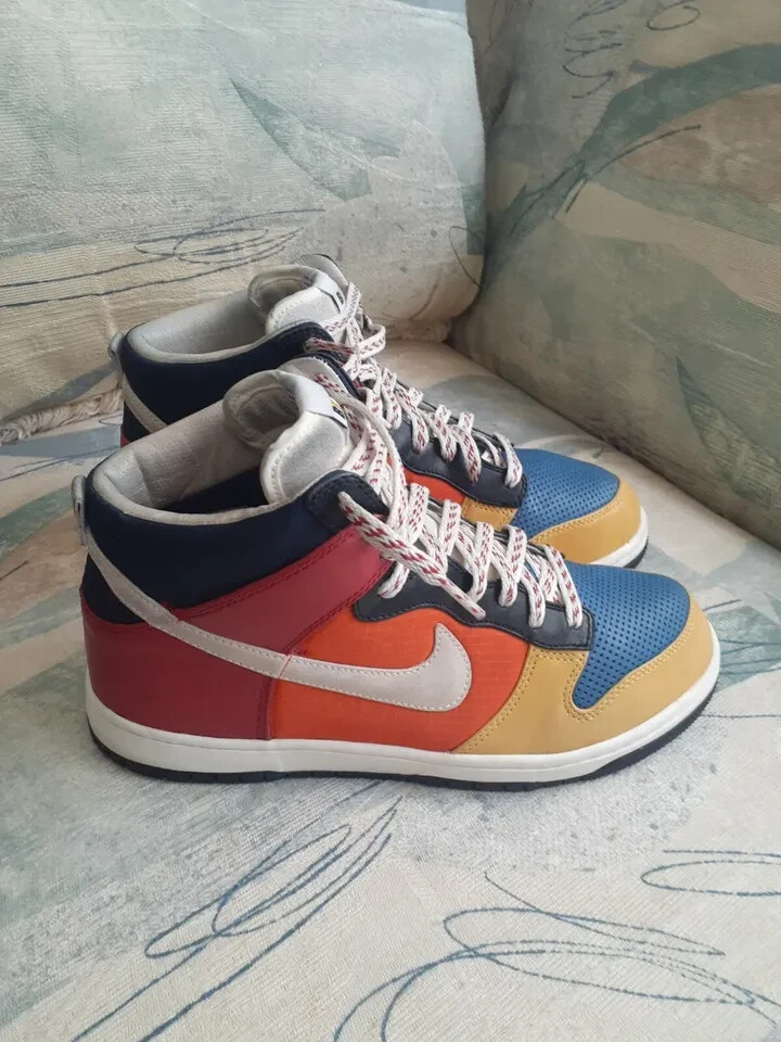 Vintage Nike Dunk High Supreme Be True To Your School 321762-411 