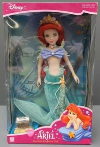 ariel porcelain keepsake doll