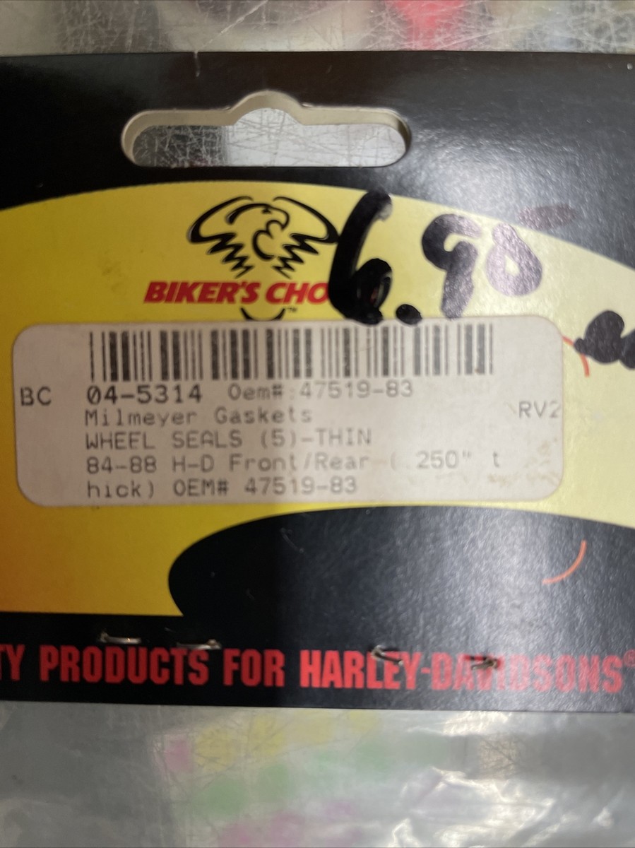 Bikers Choice 47519-83 Rear/front Wheel Seal NOS | eBay